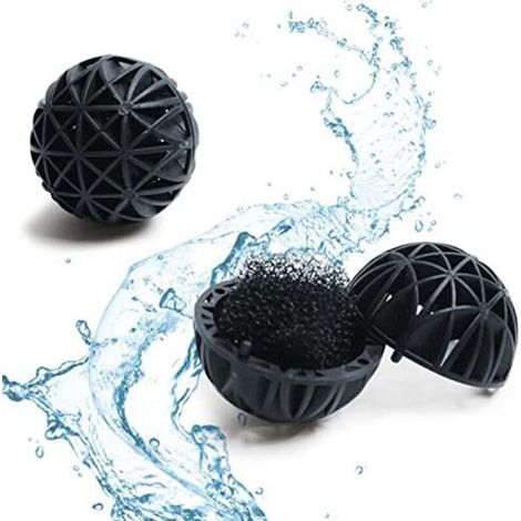 Vari accessori per acquario, materiali filtranti biologici per acquari, bio-sfere da 26 mm con spugna interna (20 pezzi) (1/4)
