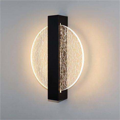 Acryl LED Wandleuchte, Innenwandlampe, Modernes Design, Warmweiß, Dekoration, Nachttischlampe 8W (1/4)