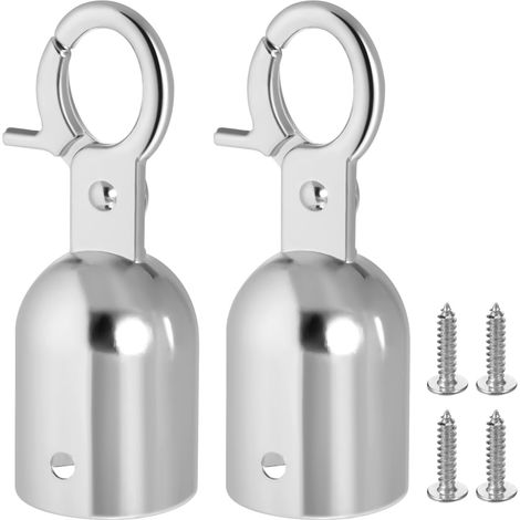 2 Pièces Butée D'Extrémité de Corde Embout de Corde 30mm Bouchon D'Extrémité de Cordon Verrouillage de Cordon Attache Longes Bloque-cordon En Forme de Cloche (1/5)