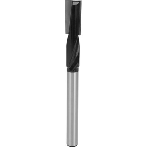 Fraise à spirale noire pour le travail du bois, précise, rapide et robuste, revêtement PTFE, queue de 1/2 po (1/5)