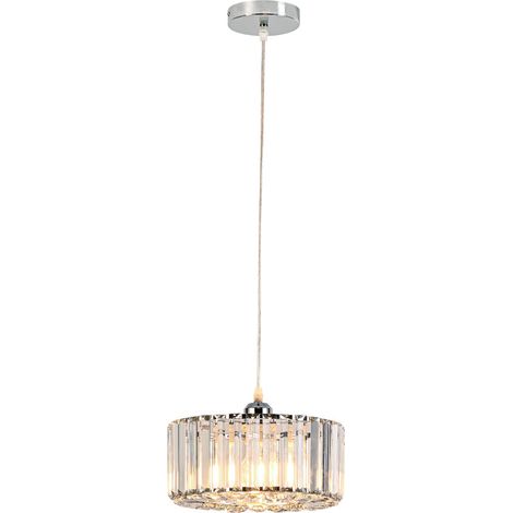 Lampada a sospensione Vetro cromata Ø27,5 E27 Light (1/5)