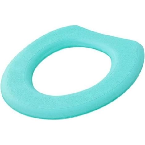 Toilet Seat,Toilet Seat Cover Home Closing Tool Protection Set, Toilet Seat Mat - Green Type (1/4)