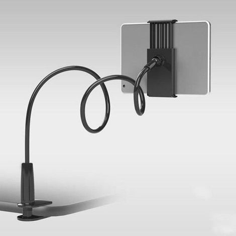 Support de support de tablette mobile de bureau flexible de lit de col de cygnesupport de tablette ipad (1/4)
