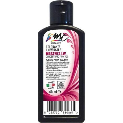 Colorante universale concentrato - 40 ml / Magenta LW
