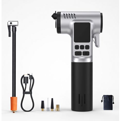 Compressore per pneumatici senza filo 5529 per auto, rompivetro, tagliacintura (1/5)