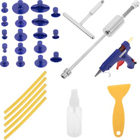PrimeMatik - Kit de débosselage de voiture, réparation de Dents, outil de débosselage carrosserie (1/5)