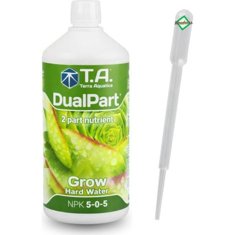T.A. DualPart Grow 1 Liter Wachstumsdünger Pflanzendünger Wachstum Pflanzen (1/4)