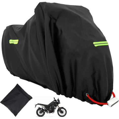 Motorrad Abdeckplane 210D Oxford wasserdicht UV-Schutz 265cm (1/5)