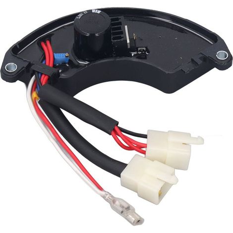 Régulateur de tension automatique de générateur, 3 phases, 8 fils, coque ABS, condensateur 400V 220UF, AVR (1/5)
