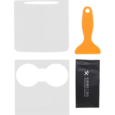 Film de protection transparent en TPU compatible avec la console centrale des Tesla Model 3/Y. Autocollant motif fibre de carbone pour accessoires de modification intérieure. (1/5)