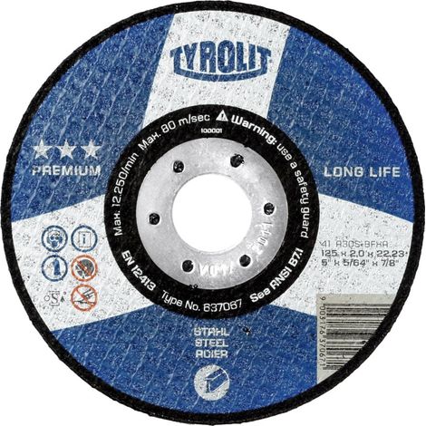 Dischi taglio Premium diametroLL 230x2,5 TYROLIT 637070