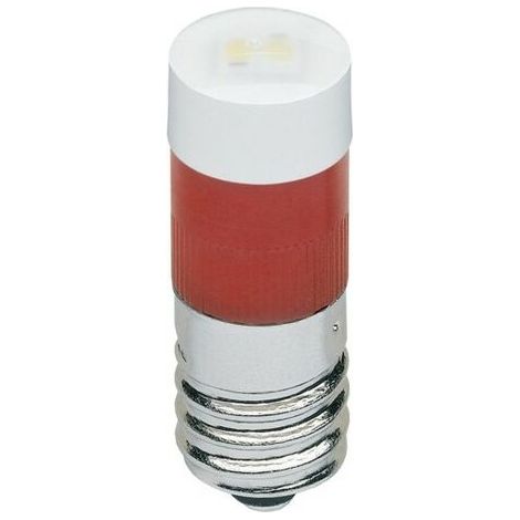 1930 Lampe E10 à Led rouge - APPAREILLAGE MURAL 1930 HAGER WMV691 (1/2)