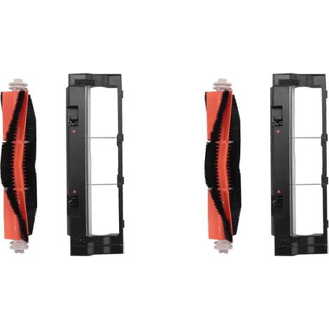 Pièces détachées pour aspirateur robot Dreame Bot L10 Pro : couvercle de brosse principale, accessoires de rechange (4 pièces) (1/5)