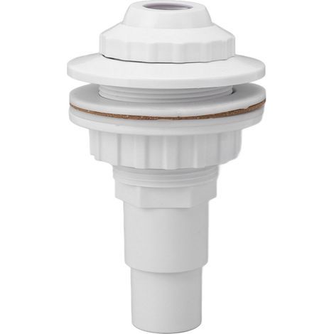 Komplettes Rücklaufdüsen-Set, 1-1/2 Zoll wasserdichter PVC-Einlass für Hayward SP1023 Aufstellpool (1/5)