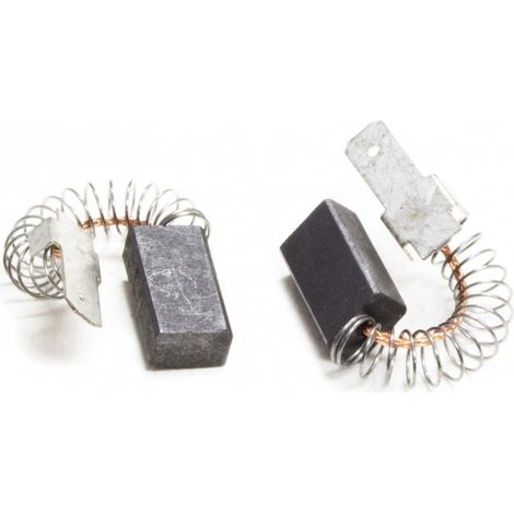 CARBONCINI KIT 2PZ SPAZZOLE MOTORE LAVATRICE PHILCO 10X6X19mm Ariston Indesit
