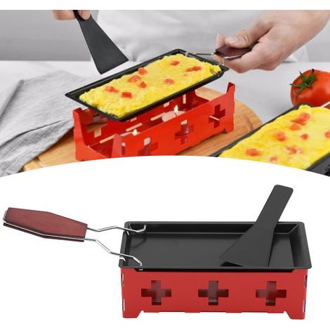 Plaque à Raclette Non Adhésive Portable - Set de Four et Gril pour Cuisine Domestique (1/5)