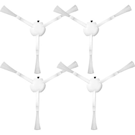 Remplacement De Brosse Latérale, Compatible for Xiaomi,1C STYTJ01ZHM, Compatible for Dreame,F9 D9 L10 Pro Pièces D'aspirateur Robot Balayage Et Vadrouille(4pcs) (1/5)