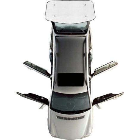 Pare-Soleil Avant Voiture De Pare-brise Voiture, 1 Pièce, (1/5)