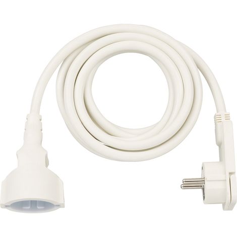 Brennenstuhl 1168980230 Strom Verlängerungskabel Weiß 3.00 m H05VV-F 3G 1,5 mm²