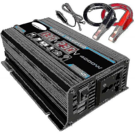 Convertisseur 300 W 12 V 220 V à onde sinusoïdale pure - transformateur à onde sinusoïdale pure avec télécommande (1/4)
