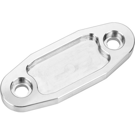 Plaque d'obturation pompe à essence, support de montage pour moteurs Ford 351C 351M 400M, cache en métal, pièce de rechange, kit d'étanchéité (1/5)