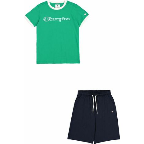 Ensemble de Sport pour Enfants Champion Vert citron