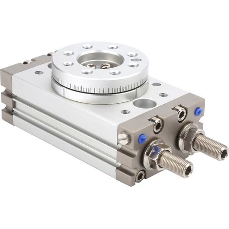 Actionneur rotatif pneumatique, type crémaillère et pignon, vérin pneumatique double effet 20 mm MSQB20A (1/5)