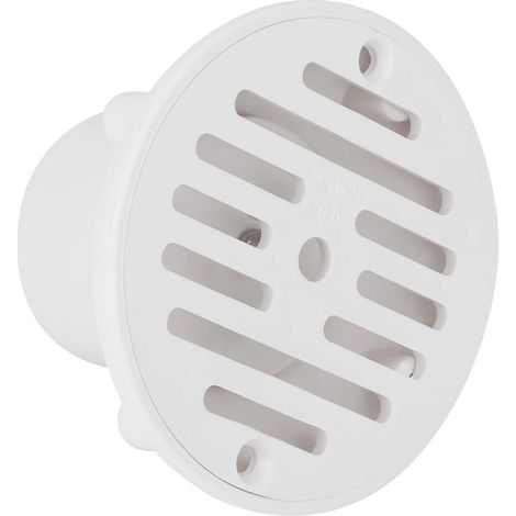 Drain de Piscine, PVC à débit réglable Sortie de vidange de Piscine Accessoires de vidange Accessoires de Remplacement de raccord,2 pouce (1/5)
