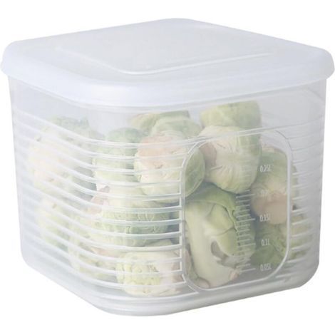 CSPARKV Boîte de Rangement Oignon Gingembre Ail, Matériau Sûr, évite les Odeurs, Polyvalente, Petite et Pratique, Adaptée au Stockage au Réfrigérateur, Idéale pour le Stockage dans la (1/5)
