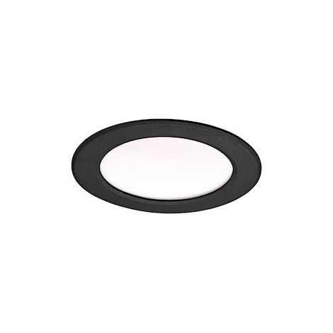 spot encastré à led - aric - flat-iso - 20w - cct - 3-4000k - noir - aric 50704 (1/5)