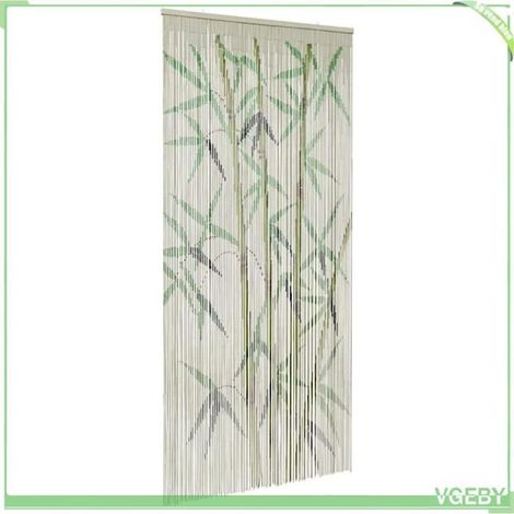 4017442 Rideau anti-insectes imprimé bambou 100x200 cm (1/5)