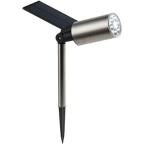 Faretto solare da giardino a 6 LED POWERplus Swan regolabile (1/5)