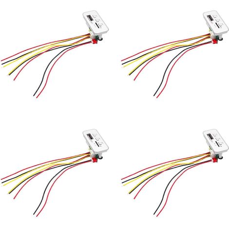 Mini-Funk-MP3-Player-Modul 4X Bluetooth 5.0 V5.0 für das Auto, mit 12V FM-Autoradio. (1/5)