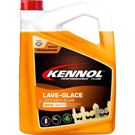 KENNOL Lave-glace -20°C dégivrant anti-pluie Frangipane, bidon 5 litres