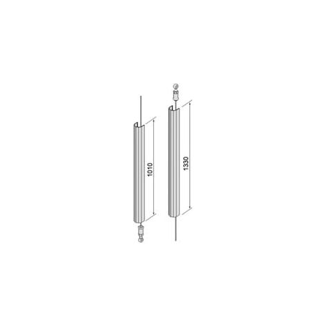 ASTE PER MANIGLIONI ANTIPANICO ALPHA 07A630C0- - (07A630C0) - 1 coppia CISA