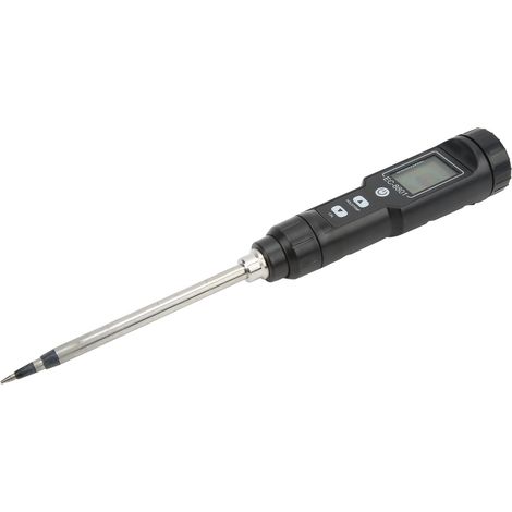 EC-8801 Testeur de sol numérique rétroéclairé, sonde EC conductivité et température pour jardin (1/5)