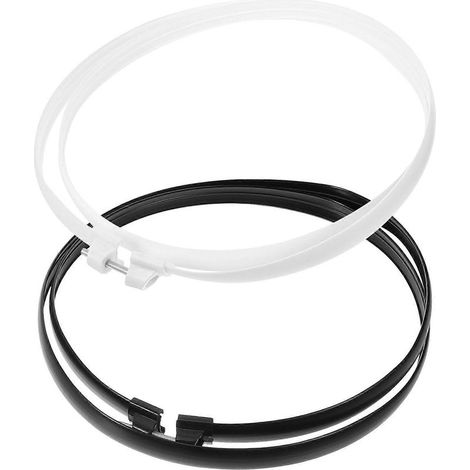 Lot de 2 cercles de rechange pour ventilateur électrique, cercles extérieurs 40 cm (16 pouces) en plastique, accessoires et fournitures pour ventilateur domestique (1/5)