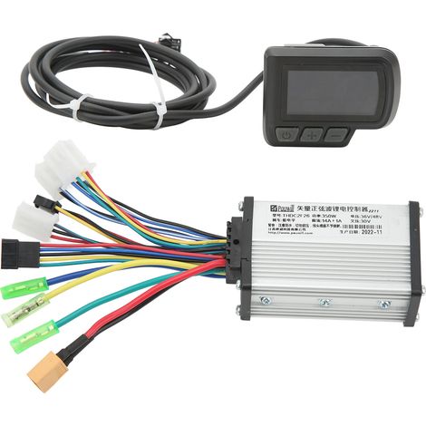 Umbausatz für Elektrofahrräder mit EN06 Sinuswellen-Steuerpanel, geeignet für bürstenlose Motoren mit 36 V und 48 V Leistung von 250 W und 350 W. (1/5)