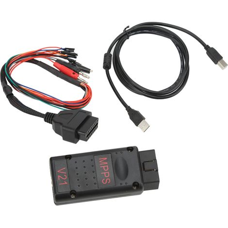Outil de reprogrammation moteur MPPS V21, kit de remplacement Tricore Multiboot pour Fiat 6F3, 6JF et 8DF (1/5)