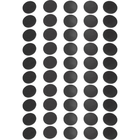 50 Stück Lautsprecher-Isolationsfüße 35x3mm EVA-Schaumstoff Antivibrations-Schalldämpfungs-Isolationspads mit Klebeflächen (1/4)