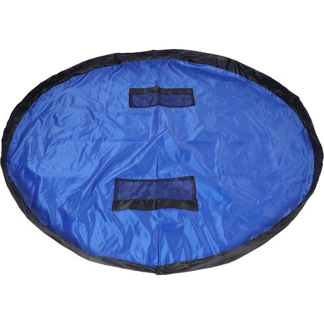 Pochette rangement jouets avec tapis jeu intégré, pratique pour garçon/fille, intérieur/extérieur (1/5)