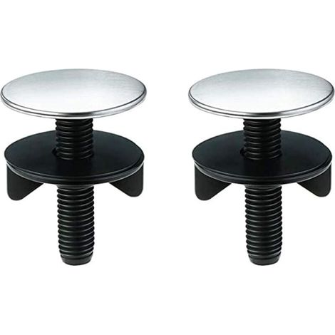 Bouchon de Trou de Robinet D'évier Facile à Installer Joint de Bouchon de Trou de Robinet D'évier Convient pour Les Accessoires D'évier de Cuisine et de Salle de Bain à Domicile Ensemble 2 Pièces (1/4)