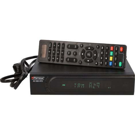 RED OPTICUM Récepteur HDTV DVB-S2 AX 300 VFD, avec PVR (1/5)