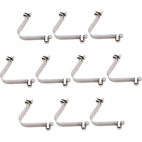 50 Stück Edelstahl Federclips Für Poolreinigungsnetze