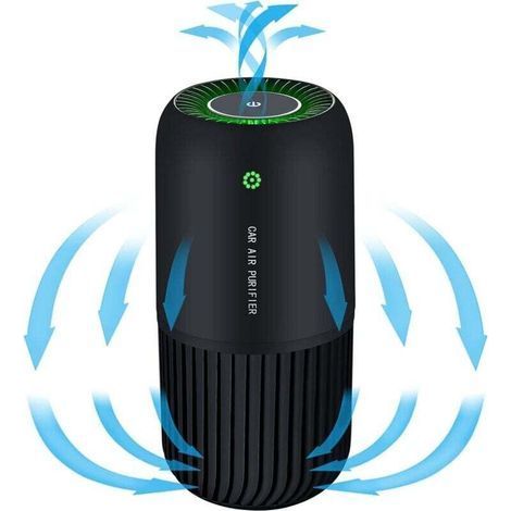 Air Purifier Suitable for Home and Office Air Purifier (Black)- (1/4)