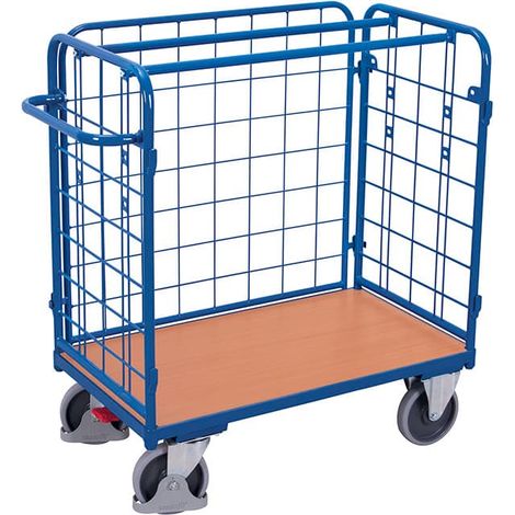 VARIOfit Paket-Dreiwandwagen niedrig 1.000 x 700 mm (1/2)