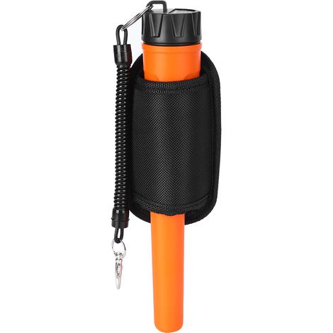 Détecteur de métaux portatif MD970, entièrement étanche, haute sensibilité, avec tige de positionnement orange. (1/5)