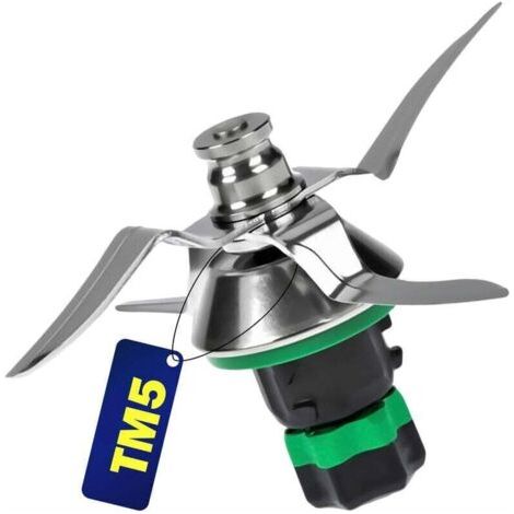 Aiperq Couteau Thermomix TM5 Jeu de Couteaux et Joint - pour Vorwerk Thermomix TM5 Robot Cuisine - Accessoires cuisine et cuisson (1/4)