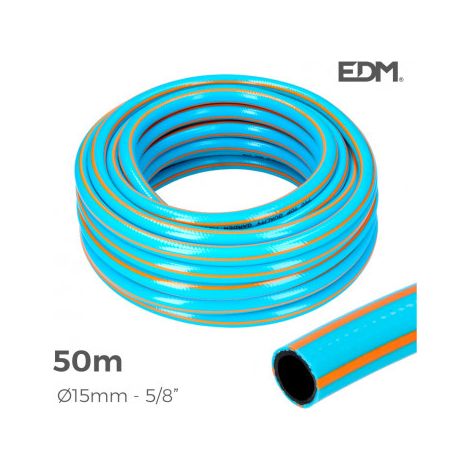 Tuyau d'arrosage EDM - Diamètre 15 mm - 50 m