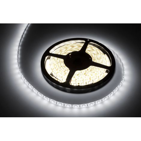 Bande LED 5 m blanc froid 5050SMD 12 V 5,6 W Rebel diode string